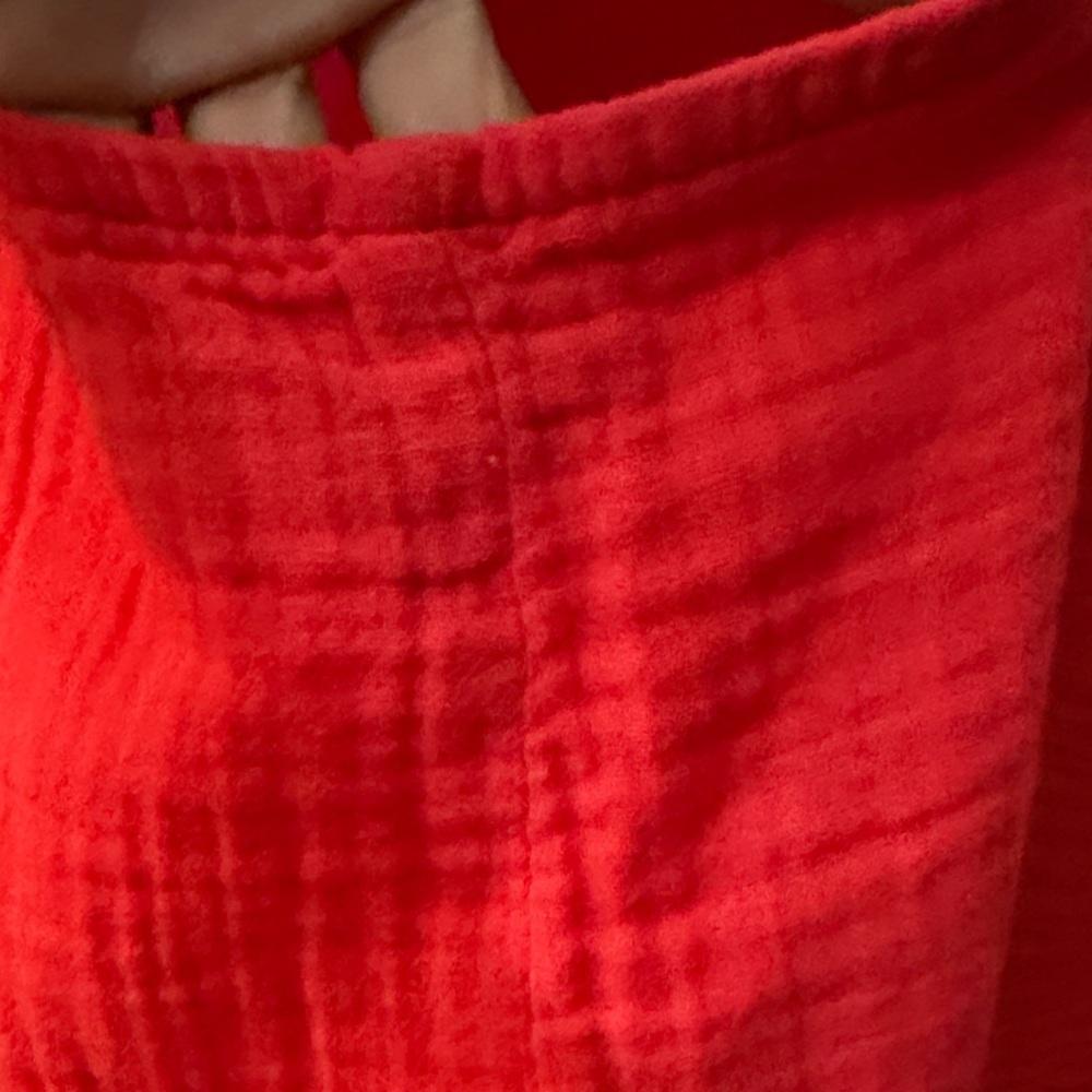 SONOMA Red Sleeveless V-Neck Textured Tank - Picture 8 of 15